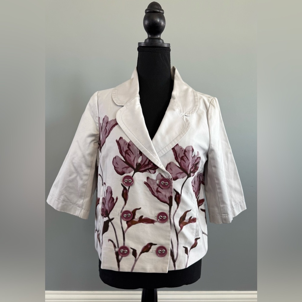New ANTHROPOLOGIE Elevenses CROP Jacket